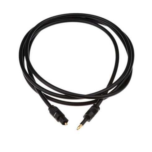 TOSLINK FIBER OPTICAL AUDIO CABLE SQUARE TO ROUND